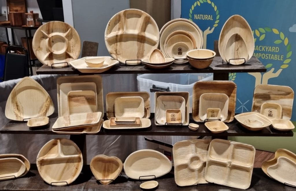 Lançamento de produtos biodegradáveis na NRA Show, a maior feira de food service do mundo.